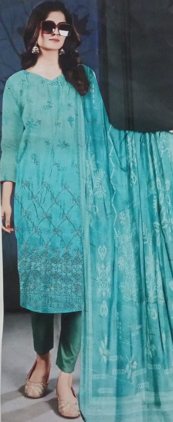 Bin Asif 90/70 Digital Lawn Unstitched Suit featuring vibrant floral prints and premium fabric for a personalized and stylish look